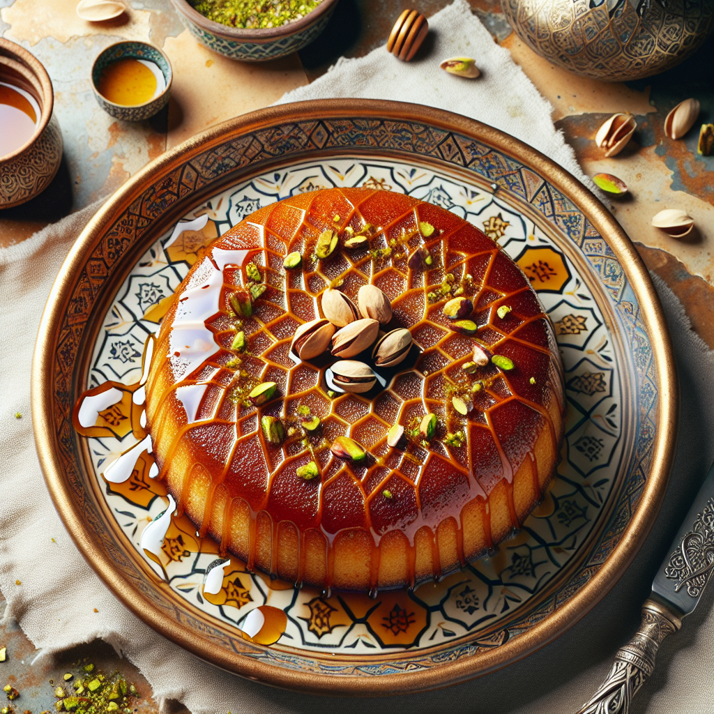 Nationalgericht Oman: Omani Honey Cake (Rezept)