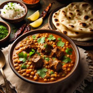 Nationalgericht Pakistan: #Dal Gosht# (Rezept)