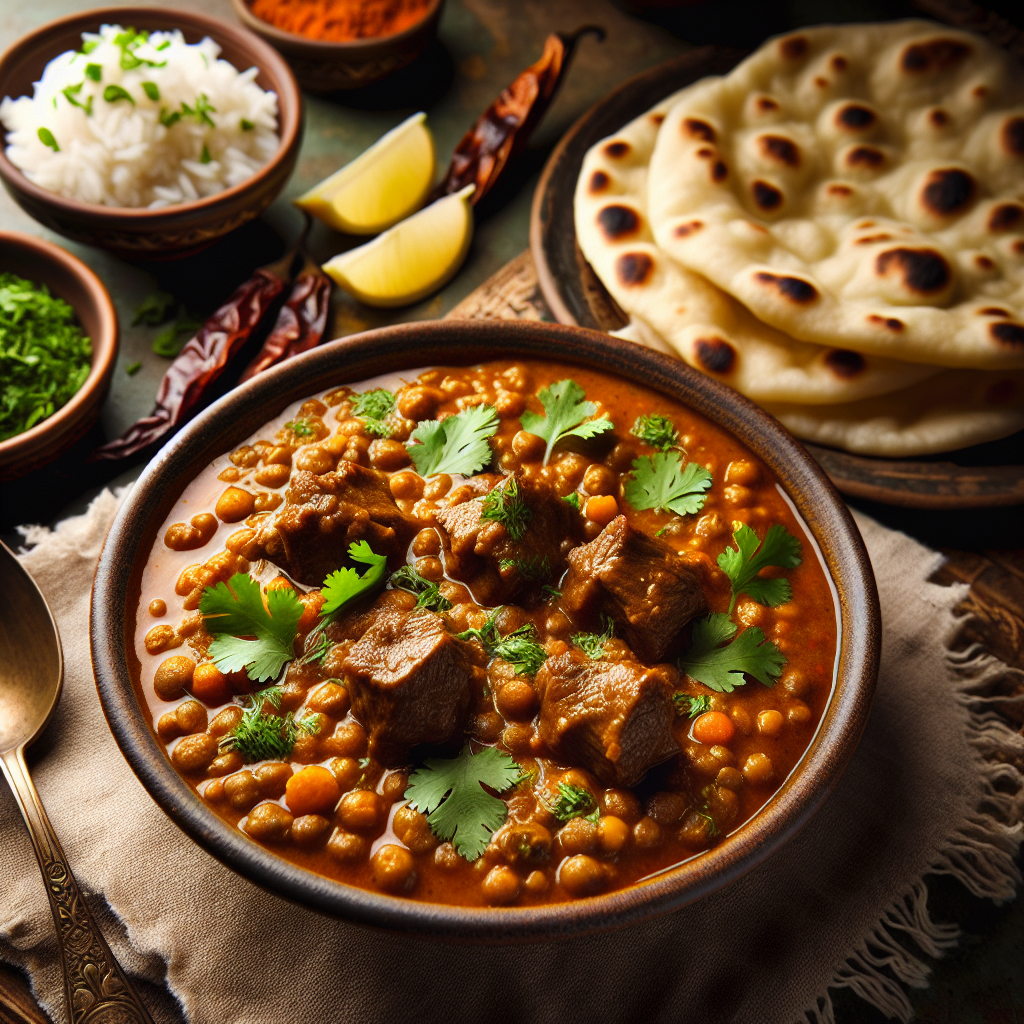 Nationalgericht Pakistan: Dal Gosht (Rezept)