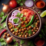 Nationalgericht Pakistan: #Kala Chana Chaat# (Rezept)