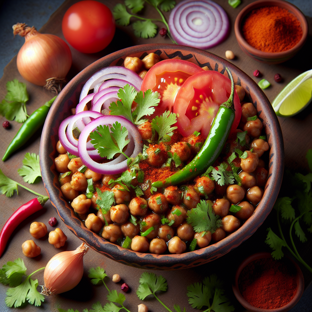 Nationalgericht Pakistan: Kala Chana Chaat (Rezept)