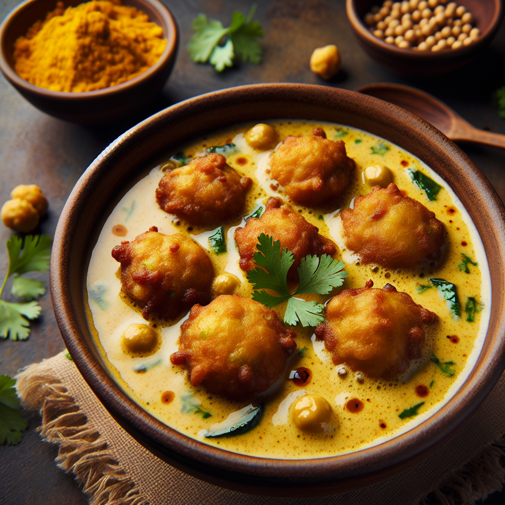 Nationalgericht Pakistan: Karhi Pakora (Rezept)