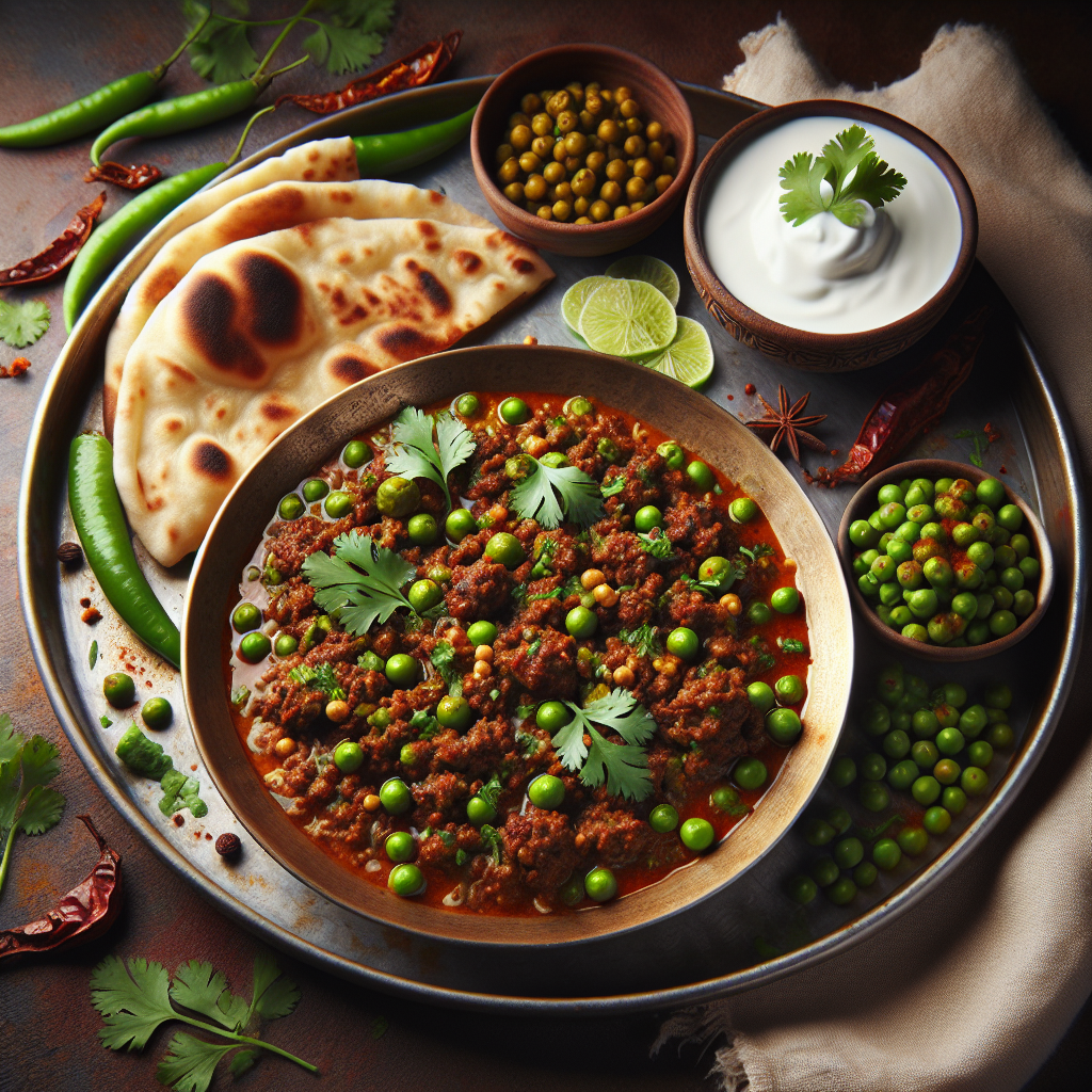 Nationalgericht Pakistan: Keema Matar (Rezept)