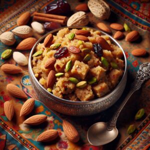 Nationalgericht Pakistan: #Panjeeri# (Rezept)