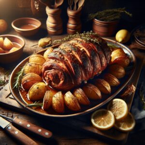 Nationalgericht Pakistan: #Raan Roast# (Rezept)