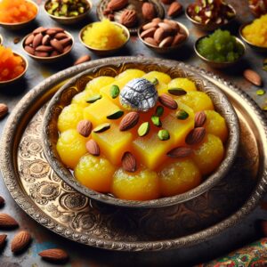 Nationalgericht Pakistan: #Sohan Halwa# (Rezept)