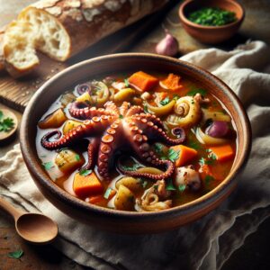 Nationalgericht Palau: #Octopus Stew# (Rezept)