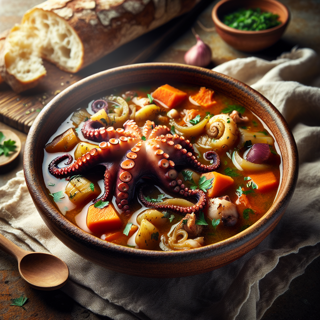 Nationalgericht Palau: Octopus Stew (Rezept)