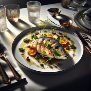 Nationalgericht Palau: #Poached Reef Fish# (Rezept)
