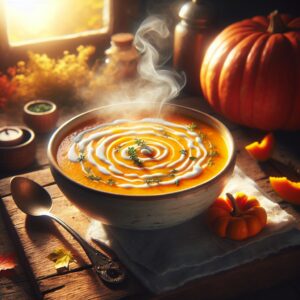 Nationalgericht Palau: #Pumpkin Coconut Soup# (Rezept)