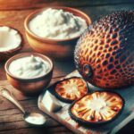Nationalgericht Palau: #Roasted Breadfruit with Coconut Cream# (Rezept)