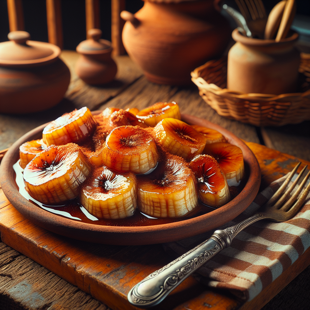 Nationalgericht Panama: Plátanos en Tentación (Rezept)