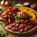 Nationalgericht Panama: #Tasajo con Patacones# (Rezept)