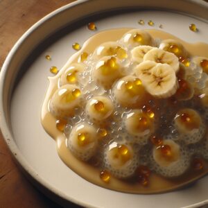Nationalgericht Papua-Neuguinea: #Banana Sago Pudding# (Rezept)
