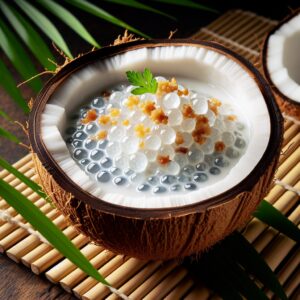 Nationalgericht Papua-Neuguinea: #Coconut Sago# (Rezept)