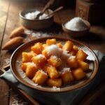 Nationalgericht Papua-Neuguinea: #Fried Cassava with Coconut# (Rezept)