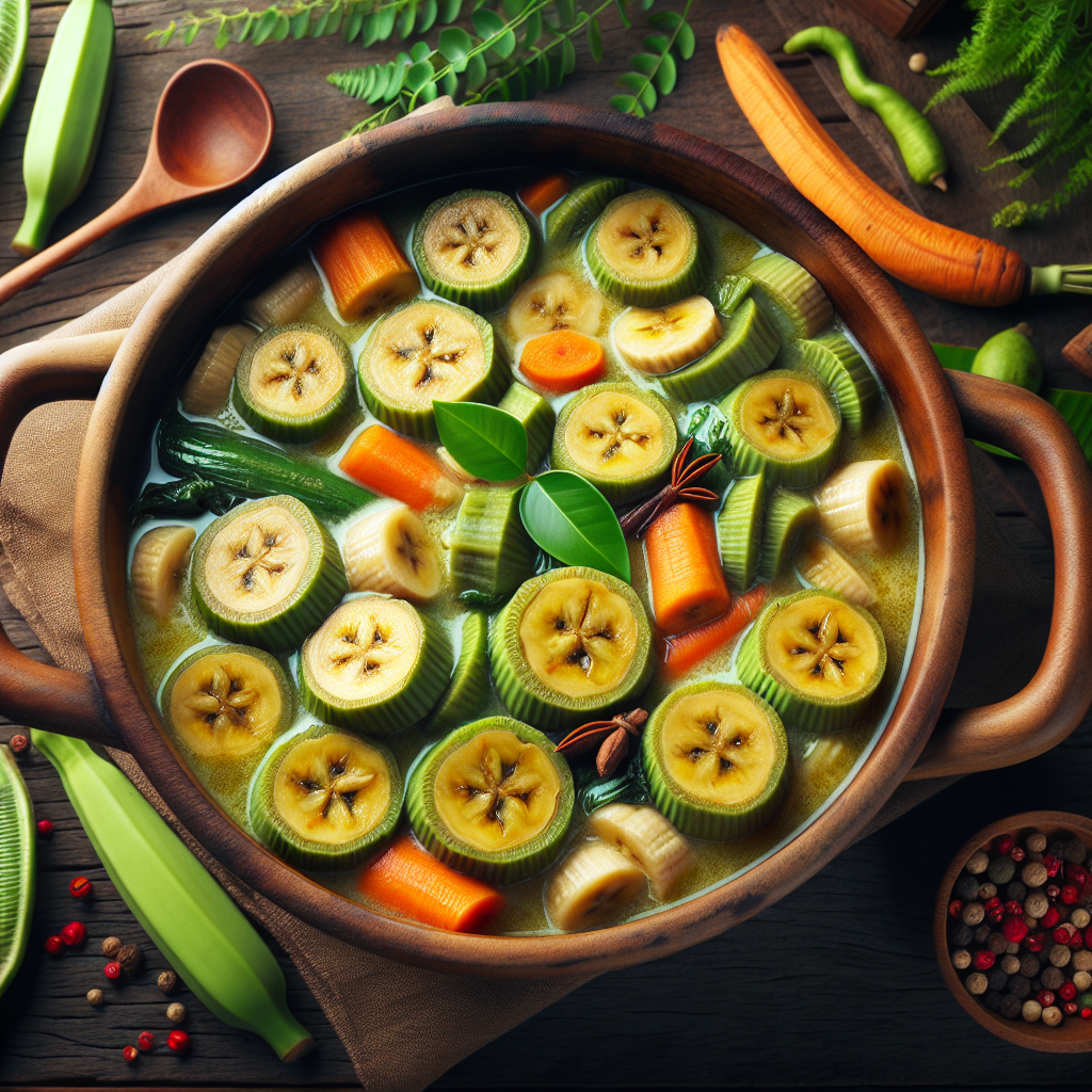 Nationalgericht Papua-Neuguinea: Green Banana Stew (Rezept)
