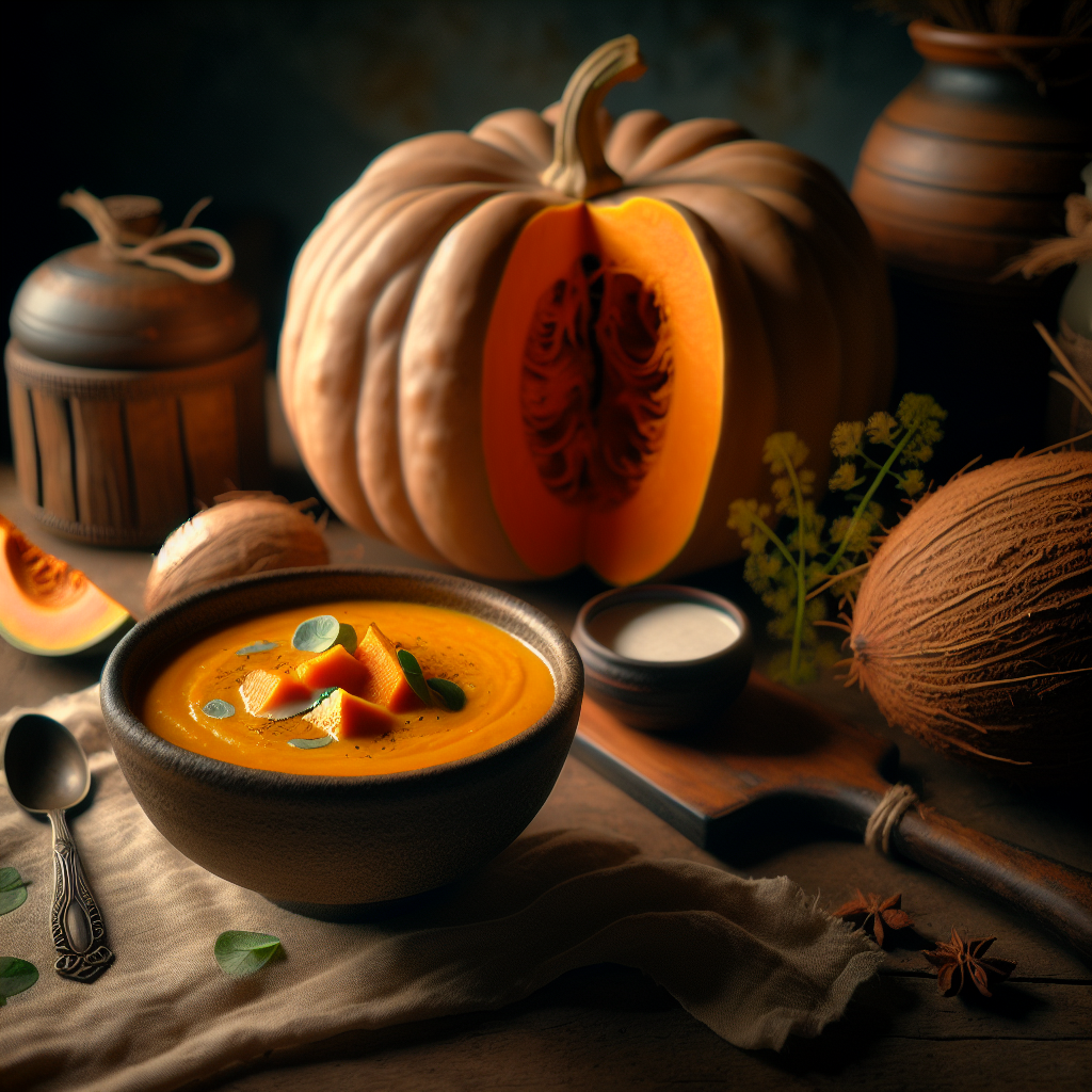 Nationalgericht Papua-Neuguinea: Pumpkin and Coconut Soup (Rezept)