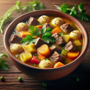 Nationalgericht Paraguay: #Bori Bori de Carne# (Rezept)