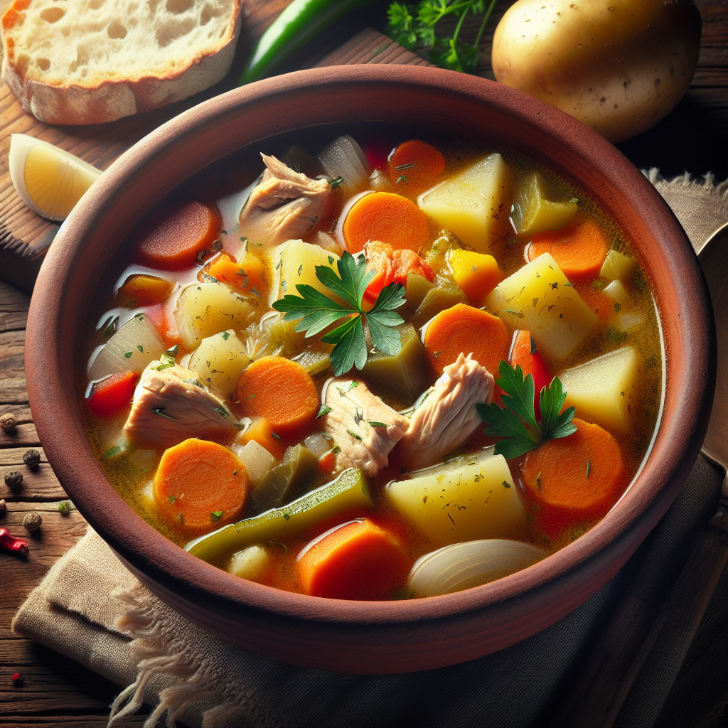 Nationalgericht Paraguay: Caldo Ava (Rezept)