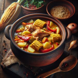 Nationalgericht Paraguay: #Cazuela de Pollo# (Rezept)