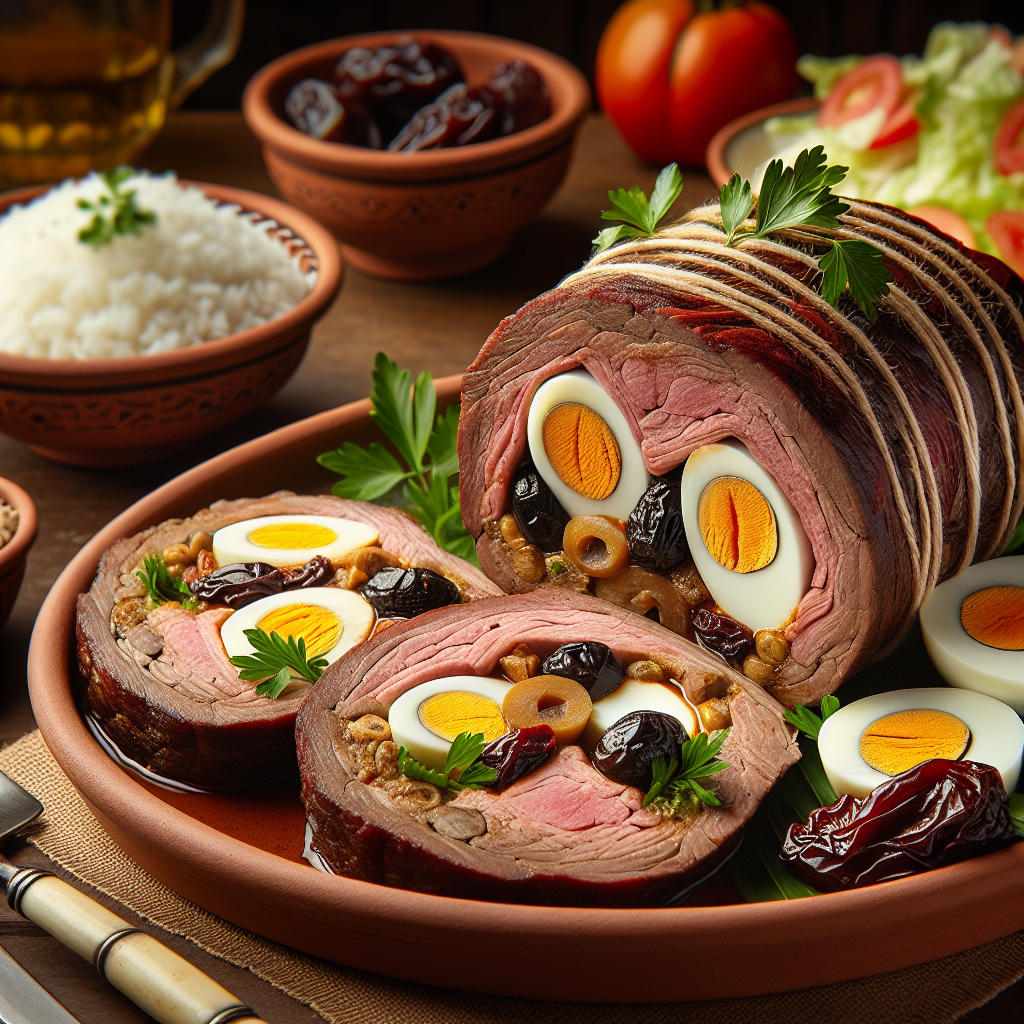 Nationalgericht Paraguay: Lomo Relleno (Rezept)