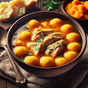Nationalgericht Paraguay: #Vorí Vorí de Pollo# (Rezept)