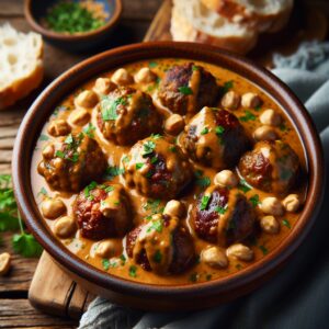 Nationalgericht Peru: #Albóndigas en Salsa de Maní# (Rezept)