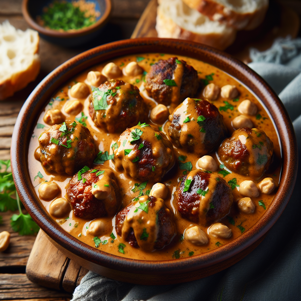 Nationalgericht Peru: Albóndigas en Salsa de Maní (Rezept)