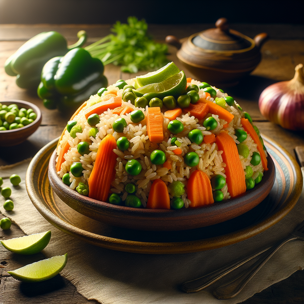 Nationalgericht Peru: Arroz Tapado de Verduras (Rezept)