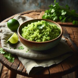 Nationalgericht Peru: #Arroz Verde# (Rezept)