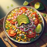 Nationalgericht Peru: #Ensalada de Choclo con Queso# (Rezept)