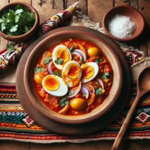 Nationalgericht Peru: #Picante de Huevos# (Rezept)