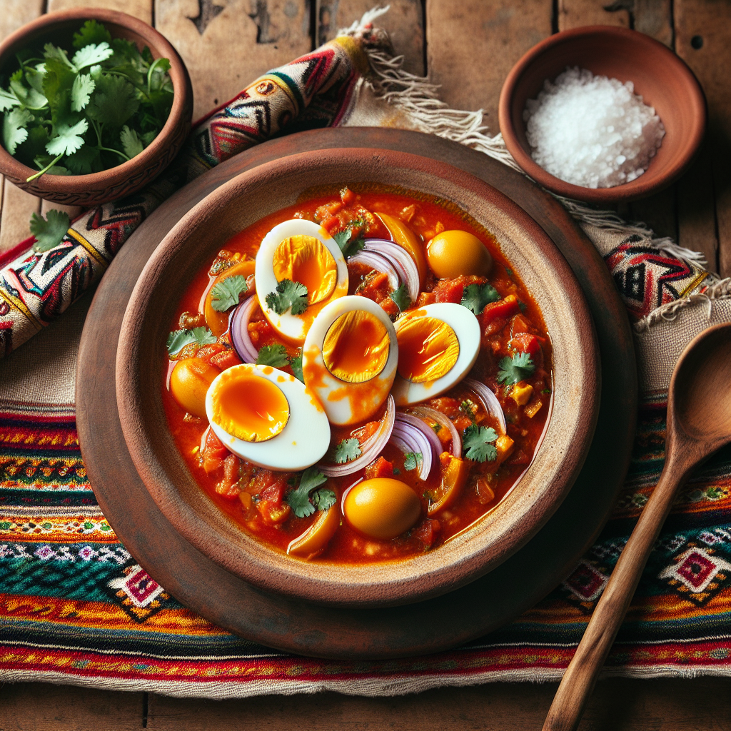 Nationalgericht Peru: Picante de Huevos (Rezept)