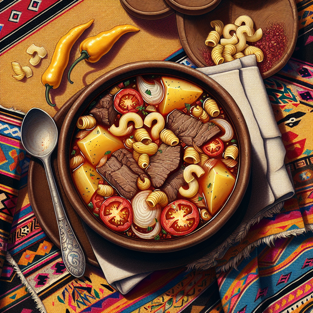 Nationalgericht Peru: Sopa Criolla (Rezept)