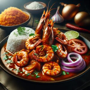 Nationalgericht Peru: #Sudado de Camarones# (Rezept)