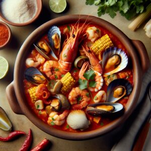 Nationalgericht Peru: #Sudado de Mariscos# (Rezept)