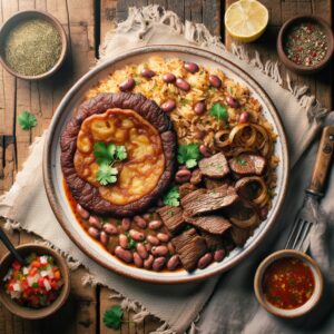 Nationalgericht Peru: #Tacu Tacu con Lomo# (Rezept)