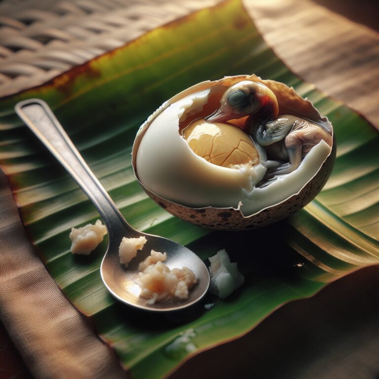 Balut – Nationalgericht aus Philippinen