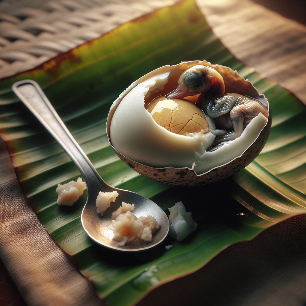 Nationalgericht Philippinen: Balut (Rezept)