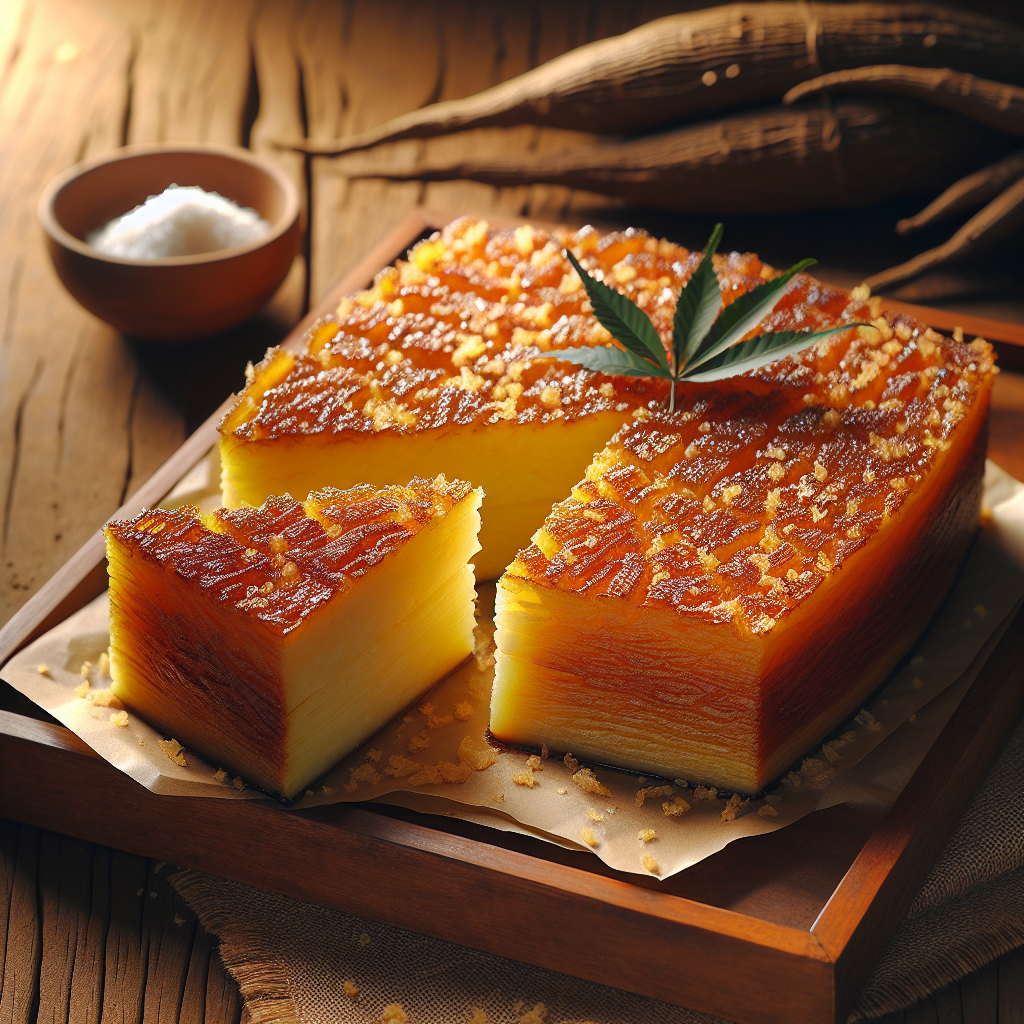 Nationalgericht Philippinen: Cassava Cake (Rezept)