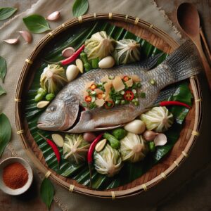 Nationalgericht Philippinen: #Sinanglay na Tilapia# (Rezept)