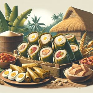 Nationalgericht Philippinen: #Tamales Pampanga# (Rezept)