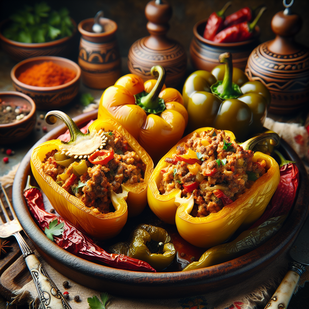 Nationalgericht Polen: Faszerowana papryka (Rezept)