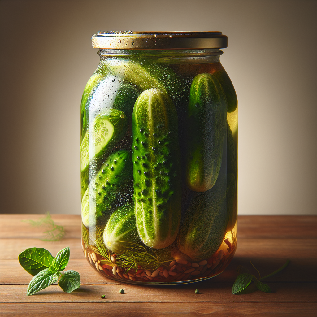 Nationalgericht Polen: Ogórki kiszone (Rezept)