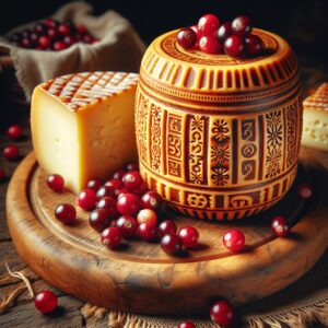 Nationalgericht Polen: #Oscypek z żurawiną# (Rezept)