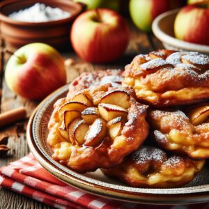 Nationalgericht Polen: #Słodkie racuchy z jabłkami# (Rezept)
