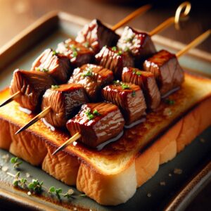 Nationalgericht Polen: #Szpik wołowy na grzankach# (Rezept)
