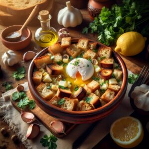 Nationalgericht Portugal: #Açorda Alentejana# (Rezept)