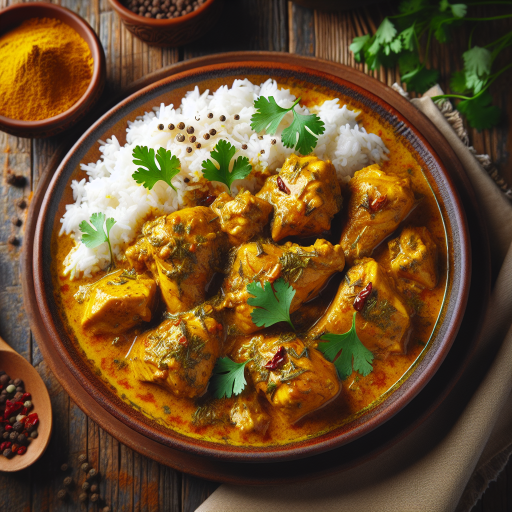 Nationalgericht Portugal: Caril de Frango à Portuguesa (Rezept)